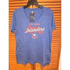 New York Islanders Fanatics Women's Large Tee NWT‎